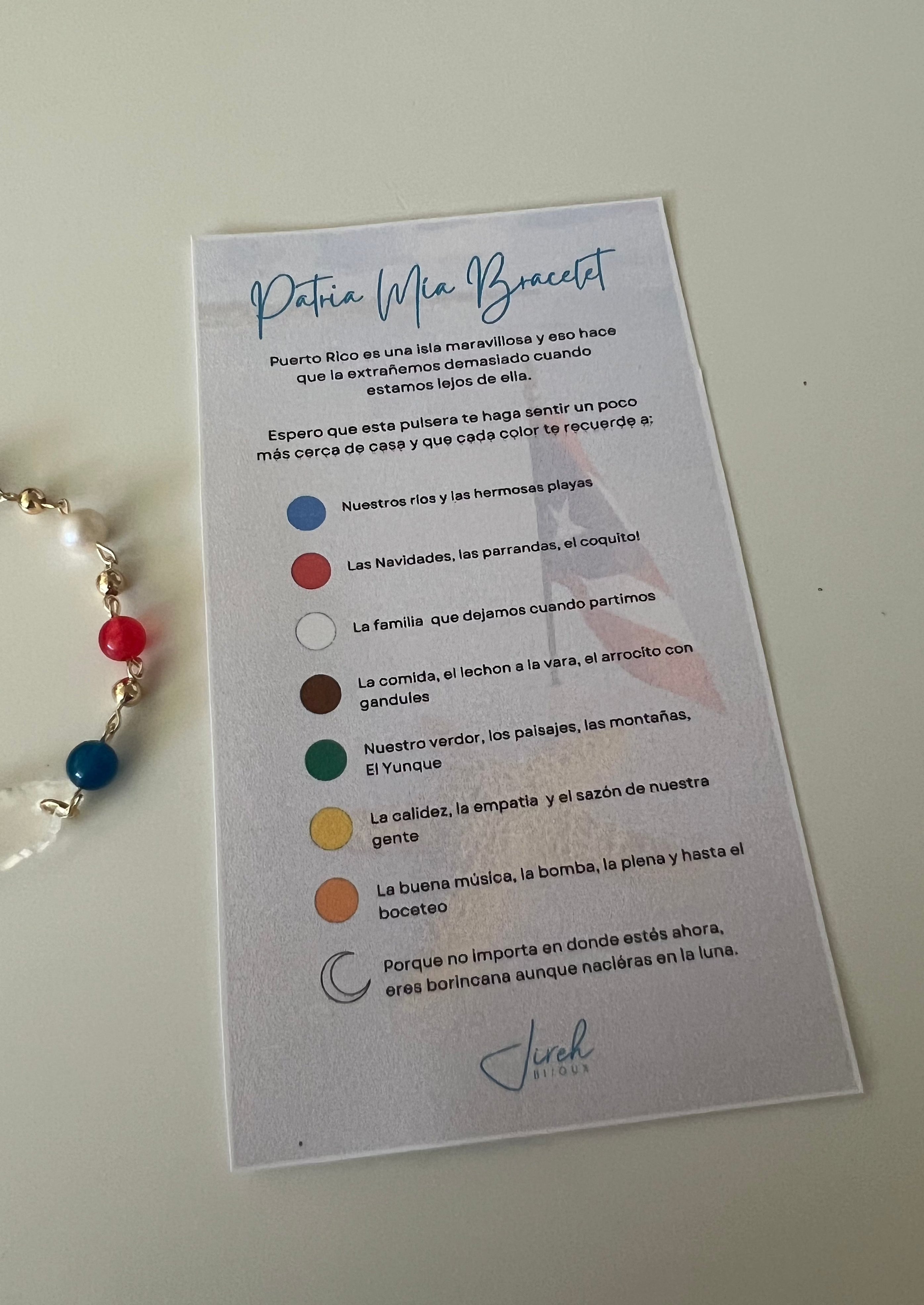 Patria Mía Bracelet