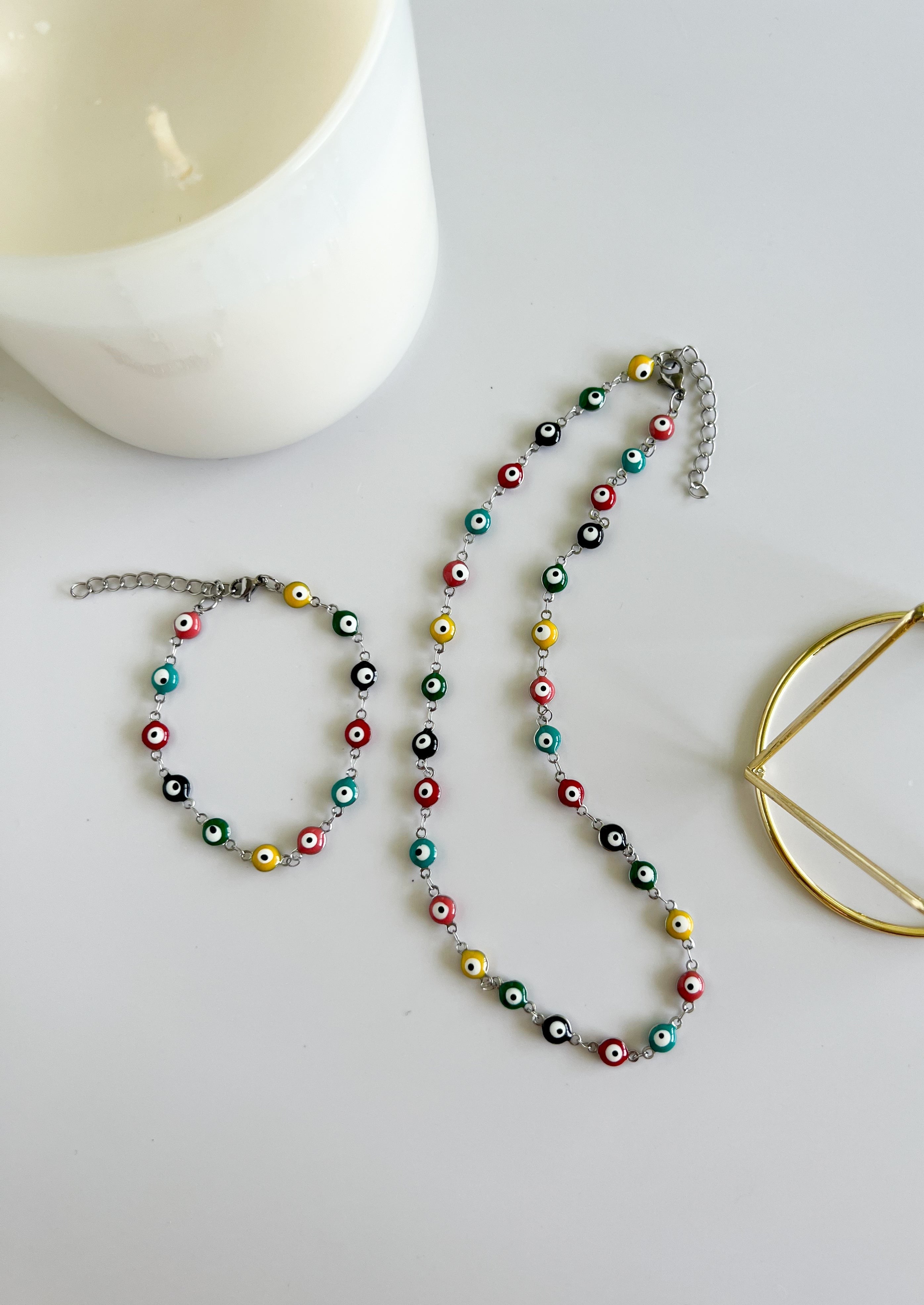 Multicolor Eye Chain